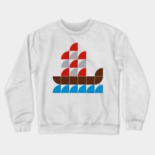 Ships Ahoy! (Big) Crewneck Sweatshirt